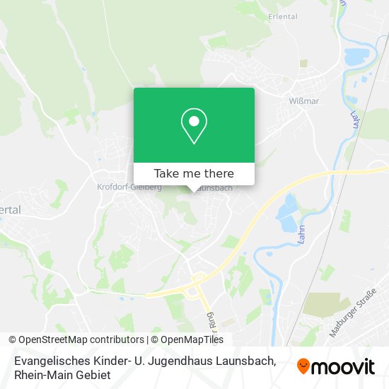 Evangelisches Kinder- U. Jugendhaus Launsbach map