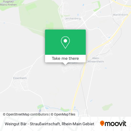 Weingut Bär - Straußwirtschaft map