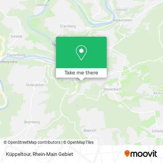 Карта Küppeltour