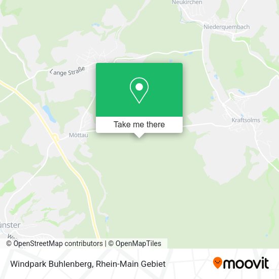 Карта Windpark Buhlenberg
