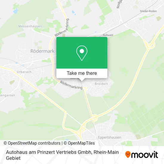 Карта Autohaus am Prinzert Vertriebs Gmbh