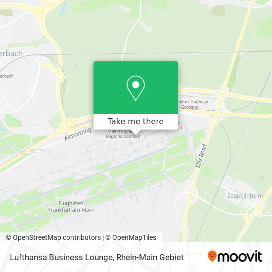 Карта Lufthansa Business Lounge