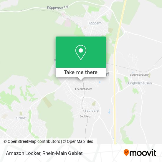 Карта Amazon Locker