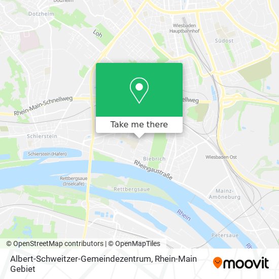 Albert-Schweitzer-Gemeindezentrum map