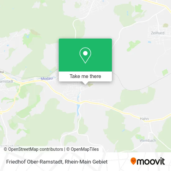 Карта Friedhof Ober-Ramstadt