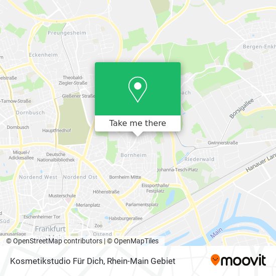 Kosmetikstudio Für Dich map