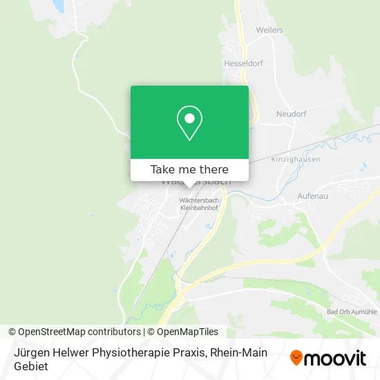 Карта Jürgen Helwer Physiotherapie Praxis