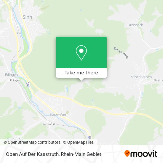 Карта Oben Auf Der Kasstruth