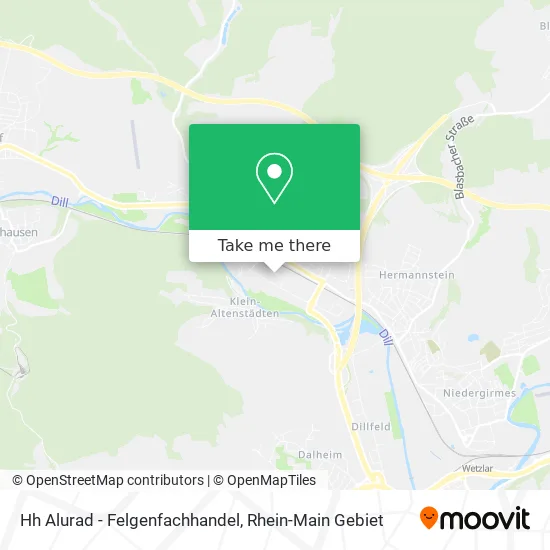 Карта Hh Alurad - Felgenfachhandel