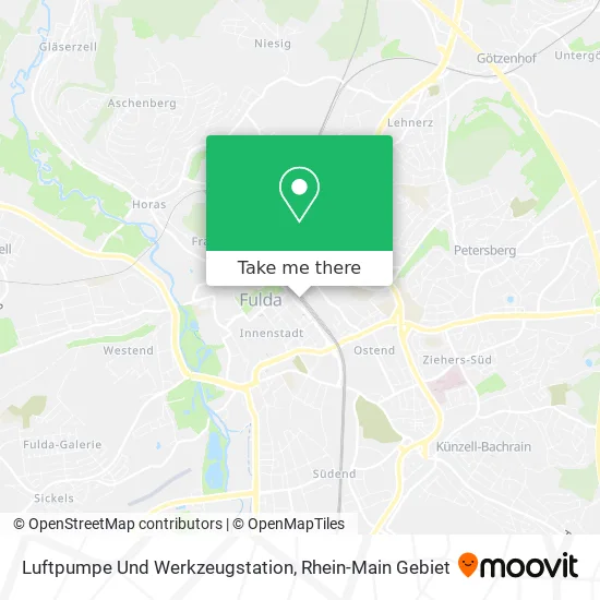 Карта Luftpumpe Und Werkzeugstation