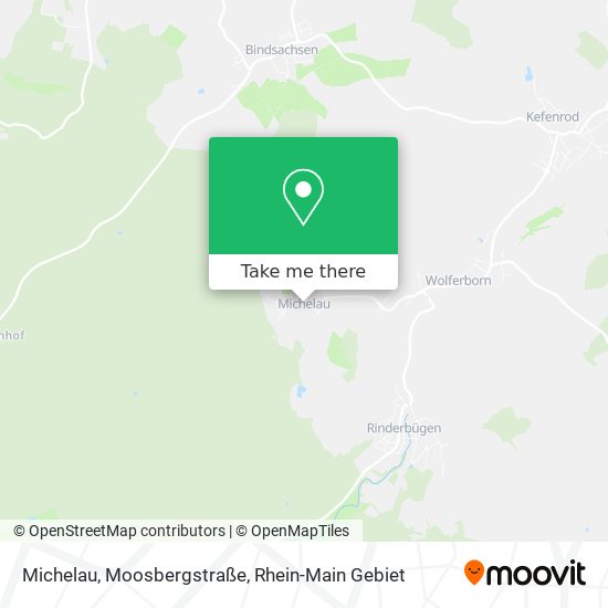 Michelau, Moosbergstraße map