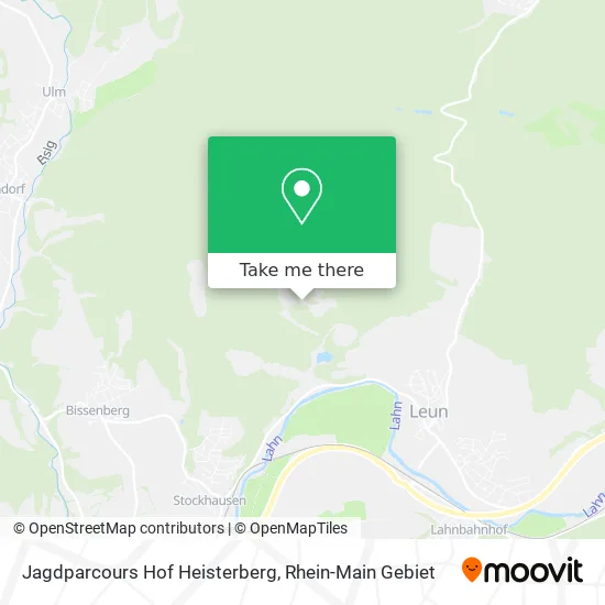 Карта Jagdparcours Hof Heisterberg
