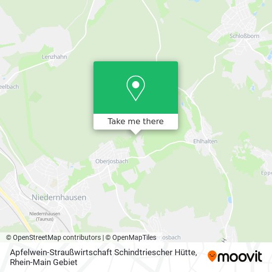 Apfelwein-Straußwirtschaft Schindtriescher Hütte map