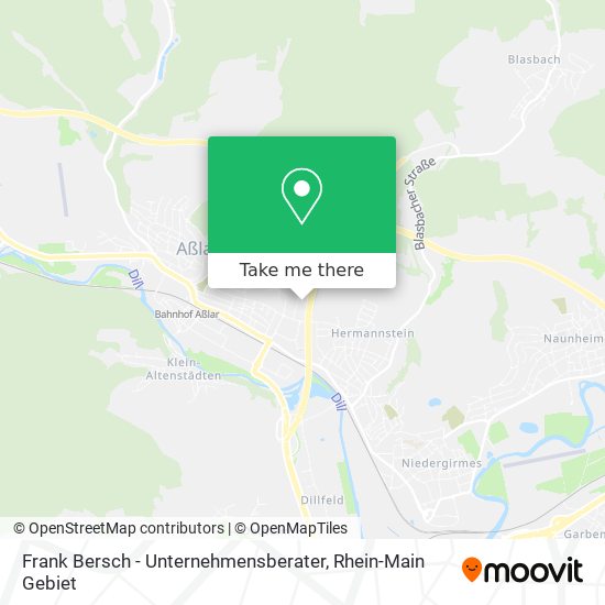 Frank Bersch - Unternehmensberater map