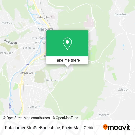 Potsdamer Straße/Badestube map