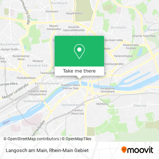 Карта Langosch am Main