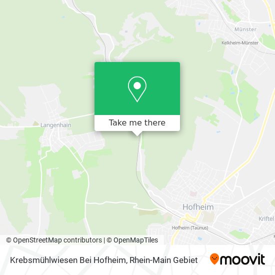 Krebsmühlwiesen Bei Hofheim map