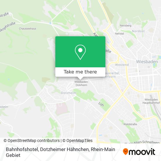 Bahnhofshotel, Dotzheimer Hähnchen map