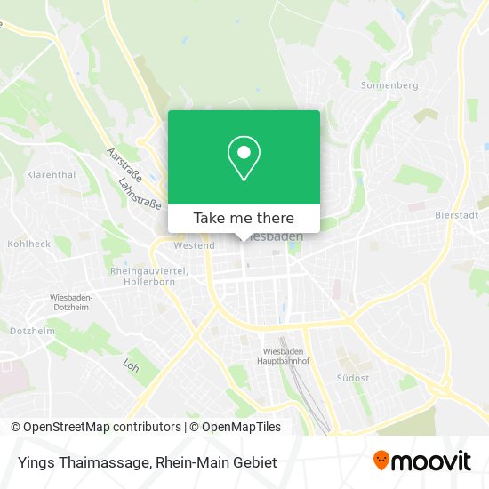 Yings Thaimassage map