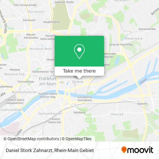 Карта Daniel Stork Zahnarzt