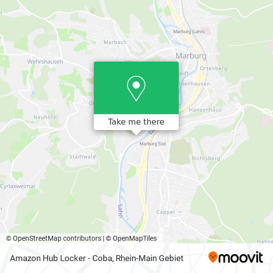 Карта Amazon Hub Locker - Coba