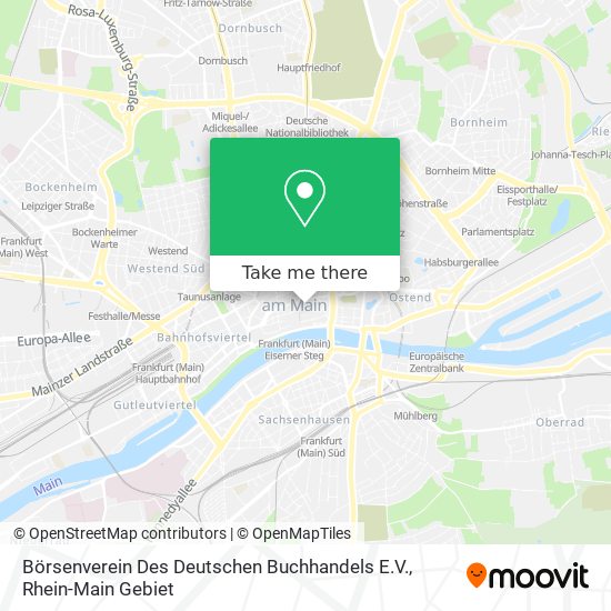 Börsenverein Des Deutschen Buchhandels E.V. map