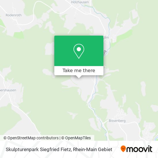 Skulpturenpark Siegfried Fietz map
