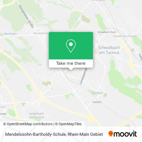 Mendelssohn-Bartholdy-Schule map