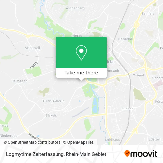 Карта Logmytime Zeiterfassung