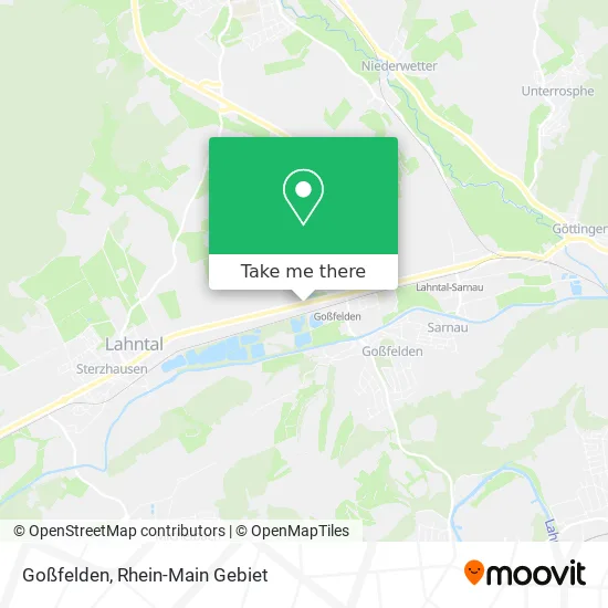 Карта Goßfelden