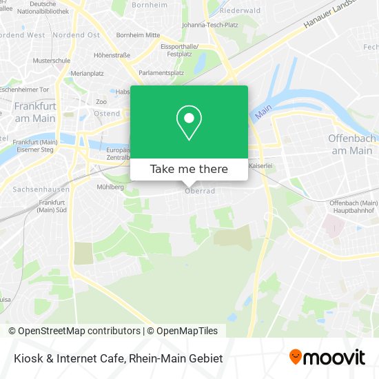 Kiosk & Internet Cafe map