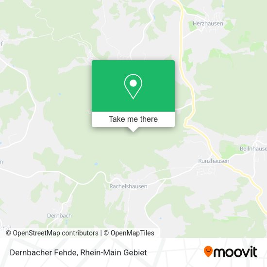 Карта Dernbacher Fehde