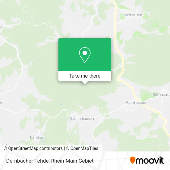 Карта Dernbacher Fehde
