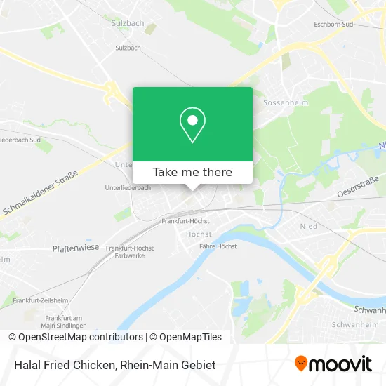 Карта Halal Fried Chicken