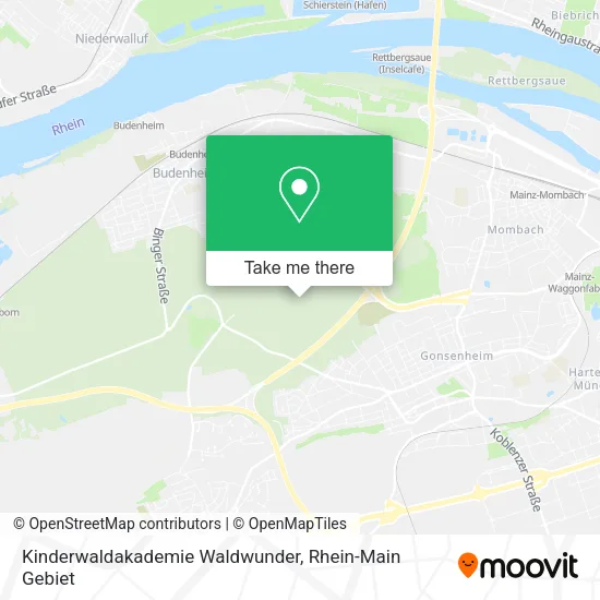 Карта Kinderwaldakademie Waldwunder