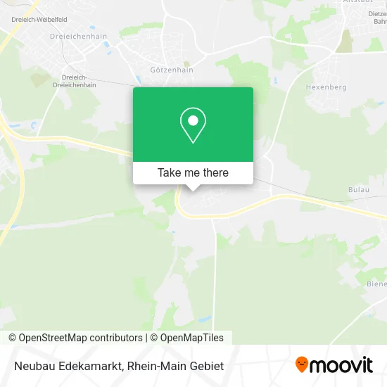 Карта Neubau Edekamarkt