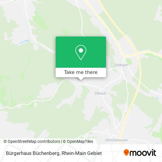 Bürgerhaus Büchenberg map