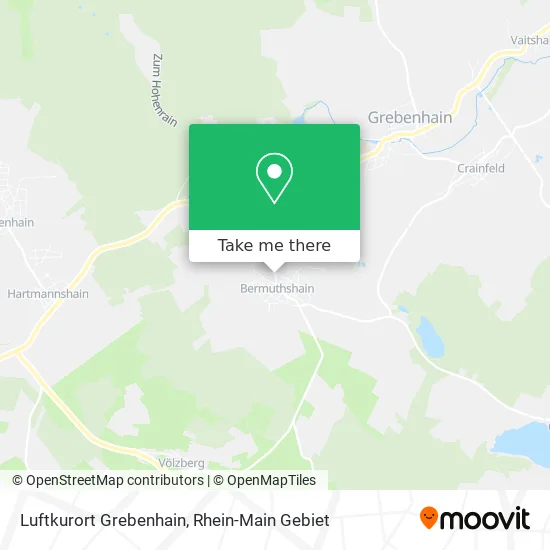 Карта Luftkurort Grebenhain