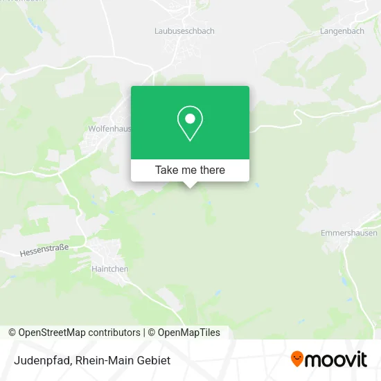 Карта Judenpfad