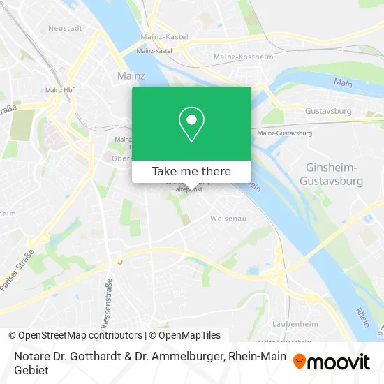 Карта Notare Dr. Gotthardt & Dr. Ammelburger