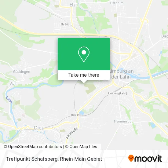 Карта Treffpunkt Schafsberg