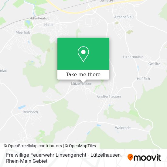 Freiwillige Feuerwehr Linsengericht - Lützelhausen map