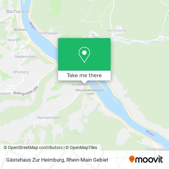 Gästehaus Zur Heimburg map