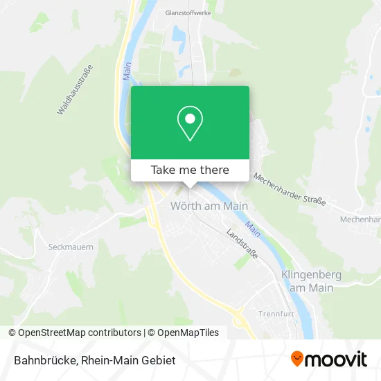 Карта Bahnbrücke