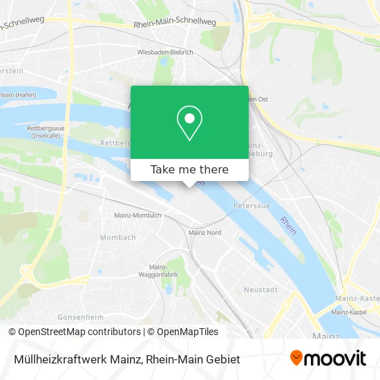 Карта Müllheizkraftwerk Mainz