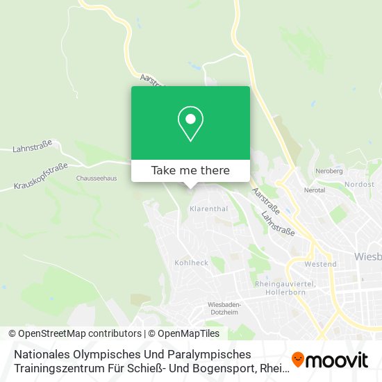 Nationales Olympisches Und Paralympisches Trainingszentrum Für Schieß- Und Bogensport map