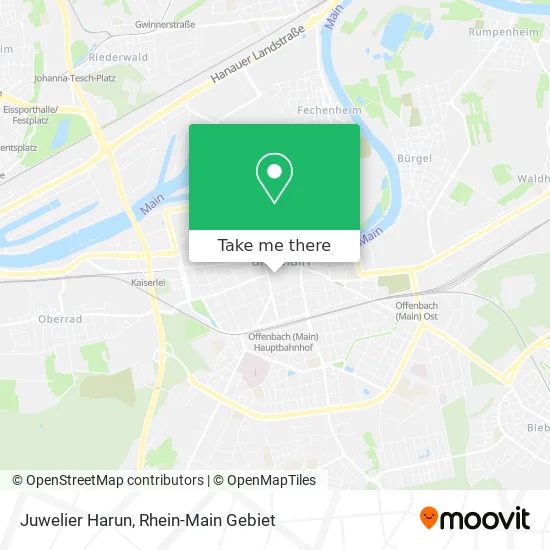 Карта Juwelier Harun
