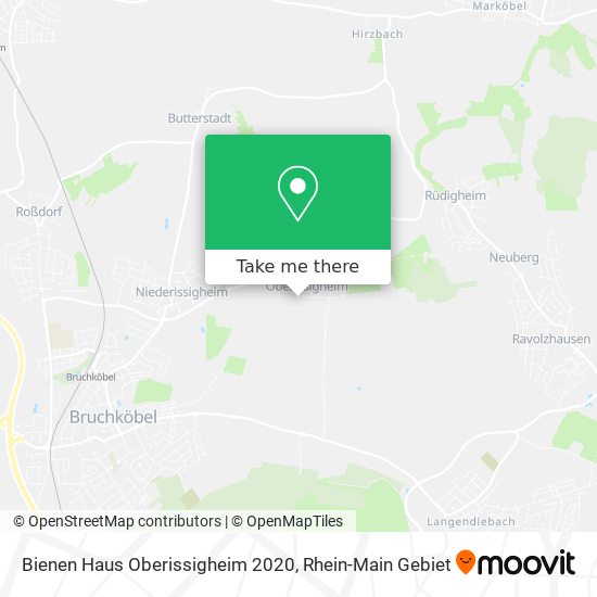Bienen Haus Oberissigheim 2020 map