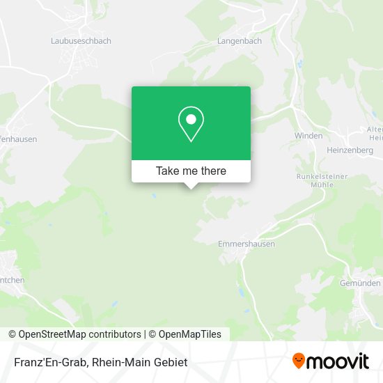 Карта Franz'En-Grab