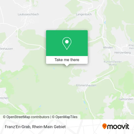 Карта Franz'En-Grab